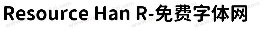 Resource Han R字体转换